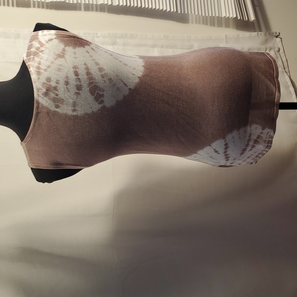 Belldini Two Piece Set Brown Cardigan Sweater Camisole Women’s Size Medium - Picture 8 of 16